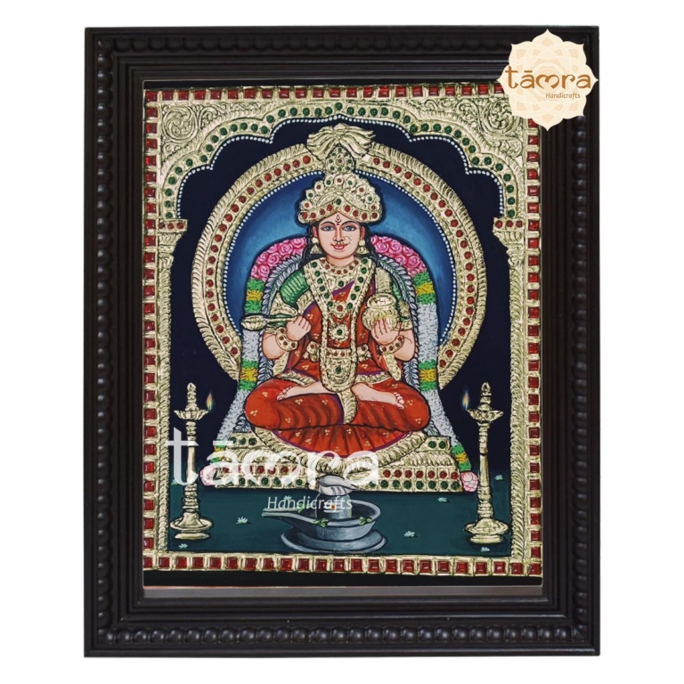 Buy Annapoorani Tanjore Painting From Tamra Handicrafts