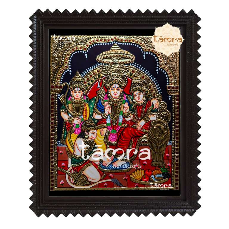 Buy Ram Darbar Tanjore Painting From Tamra Handicrafts