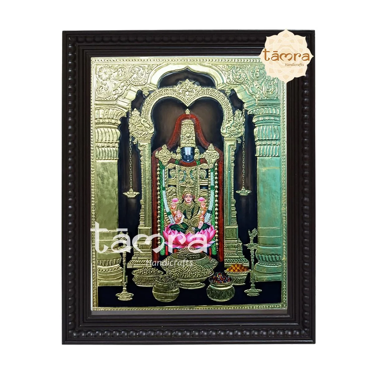 Balaji Lakshmi Tanjore Painting