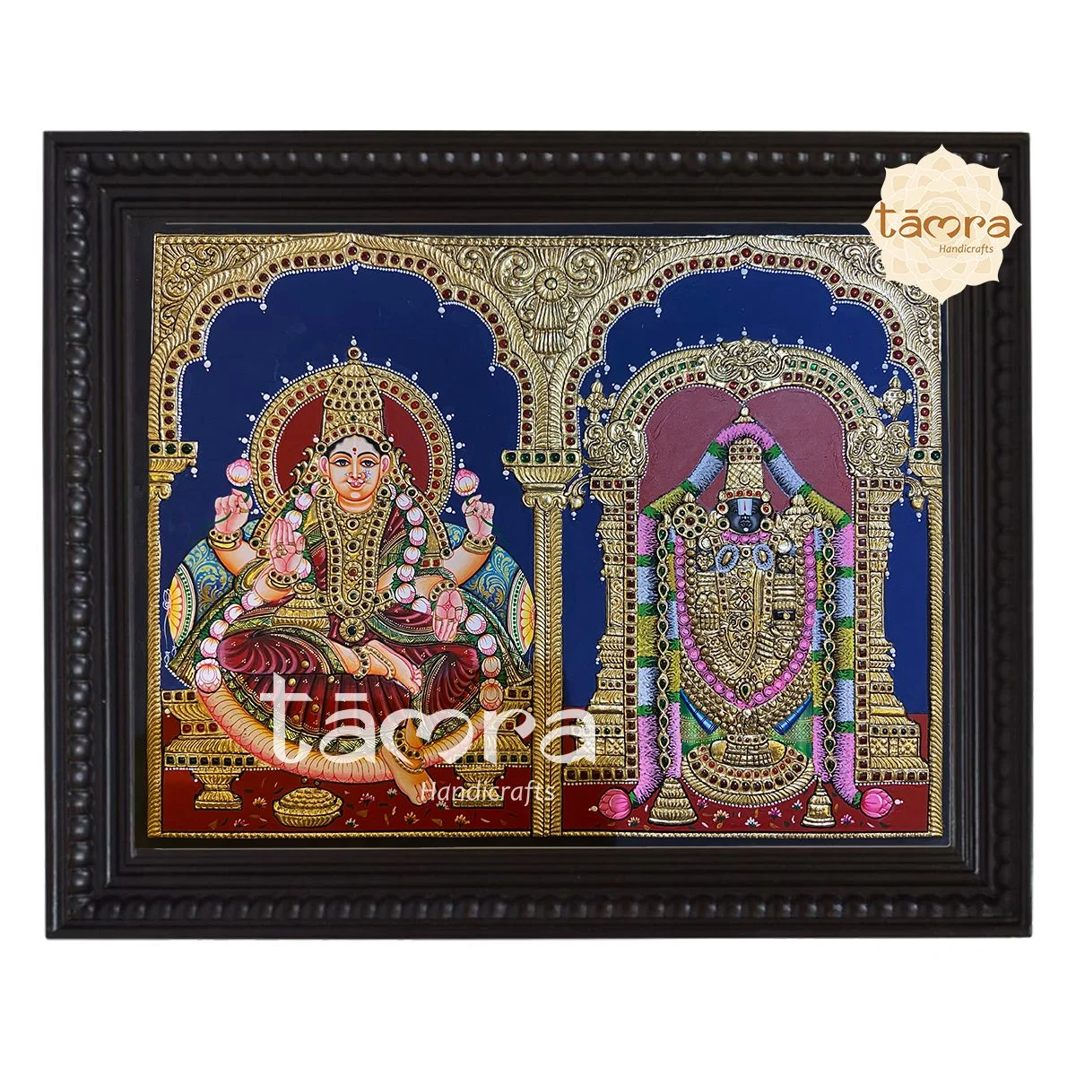 Laxmi Balaji Tanjore Painting