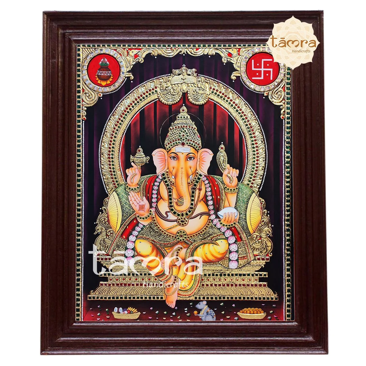 Ganesha Tanjore Painting