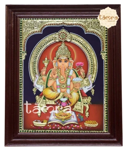 Tanjore Painting Ganesha