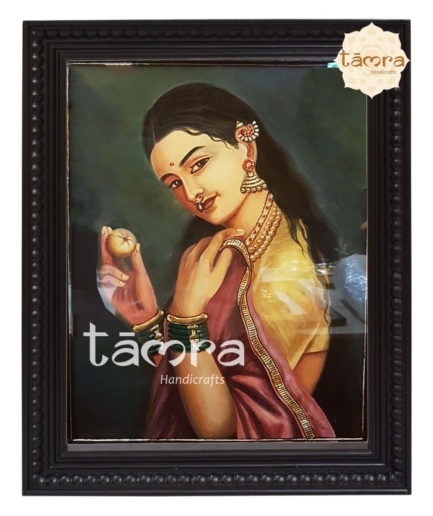Ravi Varma Painting - Royal Lady