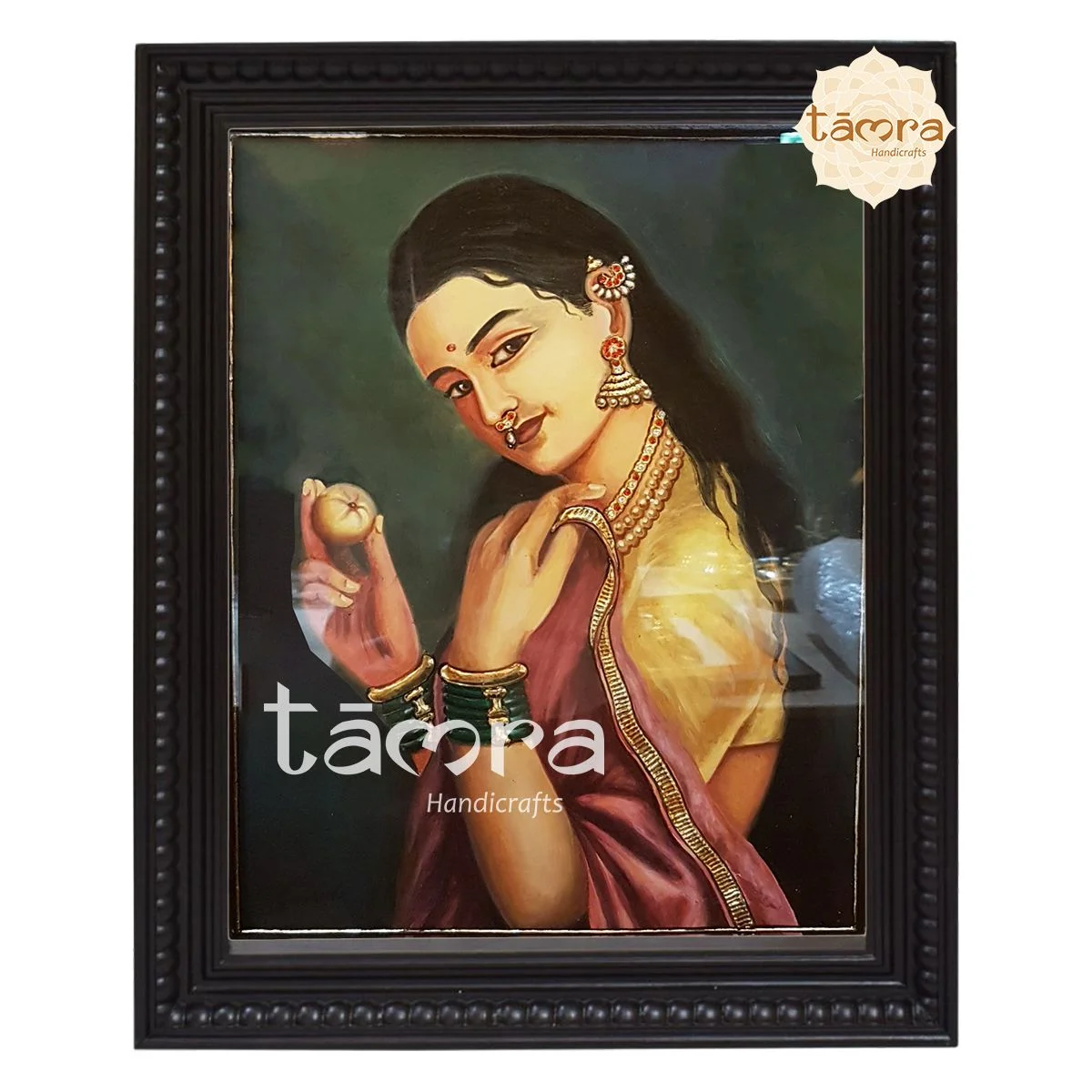 Ravi Varma Painting - Royal Lady
