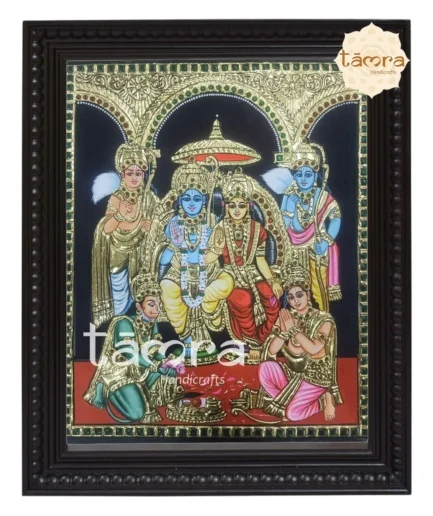 Ram Darbar Tanjore Painting