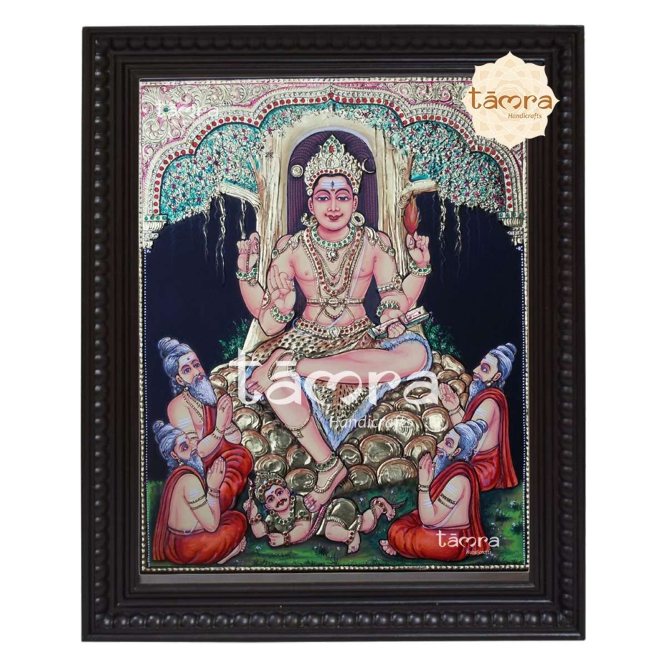 Dakshinamurthy Tanjore Painting