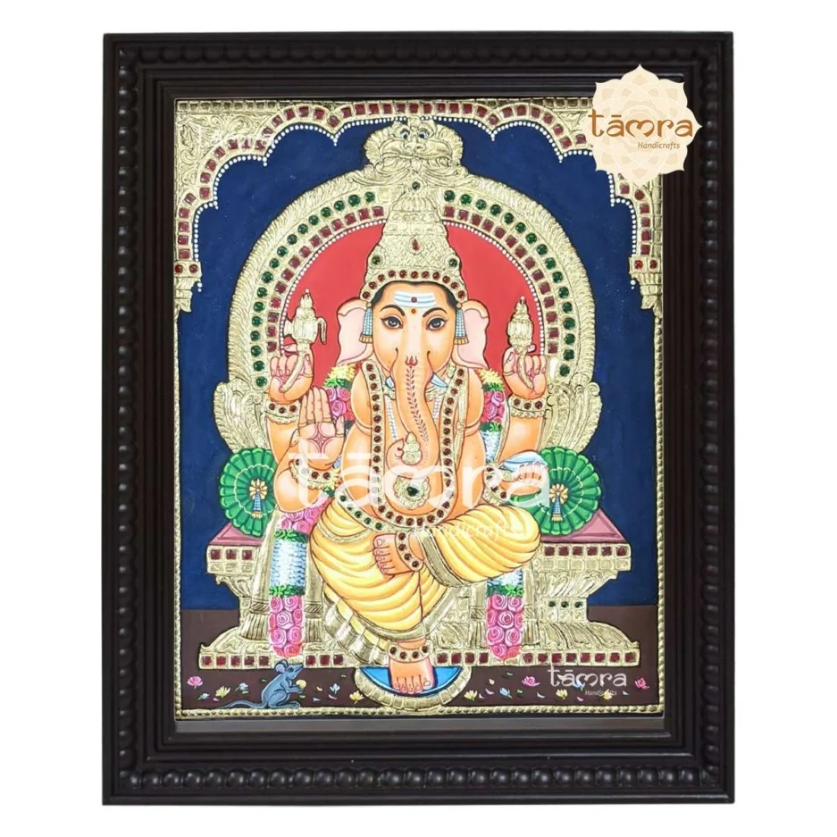 Tanjore Painting Ganesha