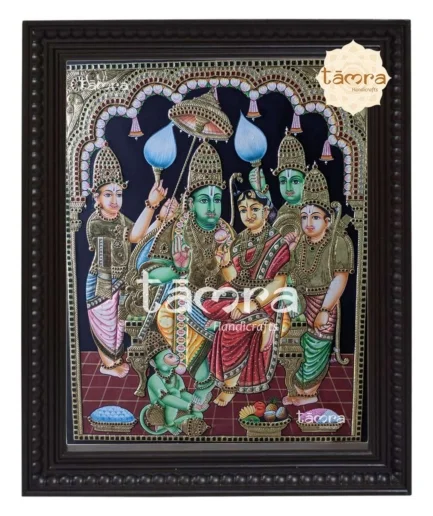 Ram Darbar Tanjore Painting