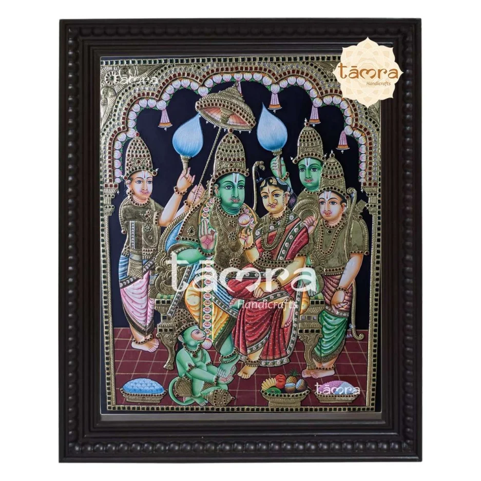 Ram Darbar Tanjore Painting
