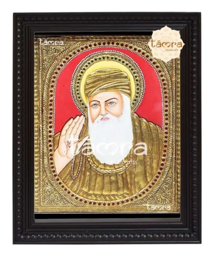 Tanjore Painting Guru Nanak Ji