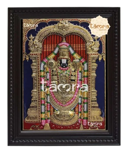 3D Balaji Tanjore Painting