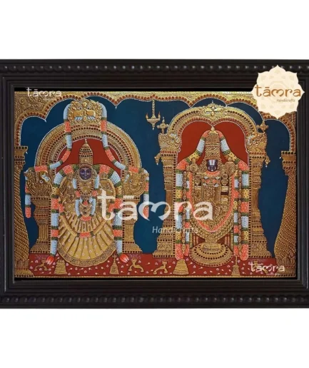 Balaji Padmavathi Tanjore Painting