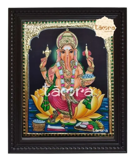 Tanjore Painting Ganapathi