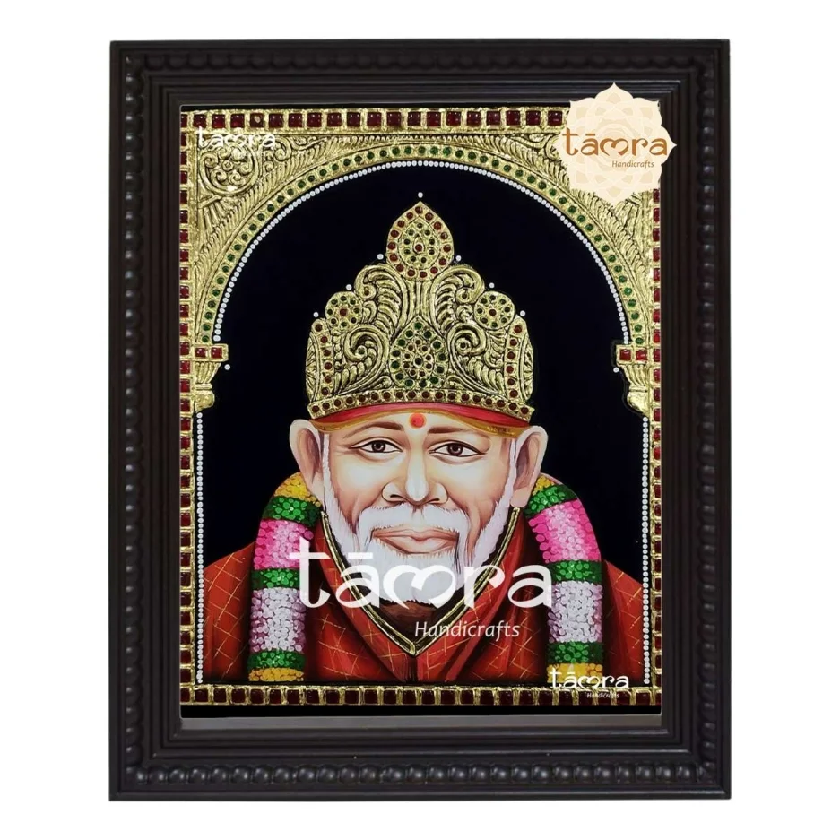 Saibaba Tanjore Painting