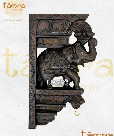 Wooden Bracket Elephant