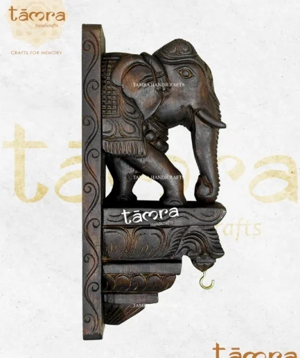 Wooden Bracket Elephant