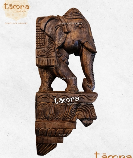 Wooden Bracket Elephant
