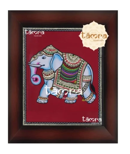 Elephant Tanjore Painting