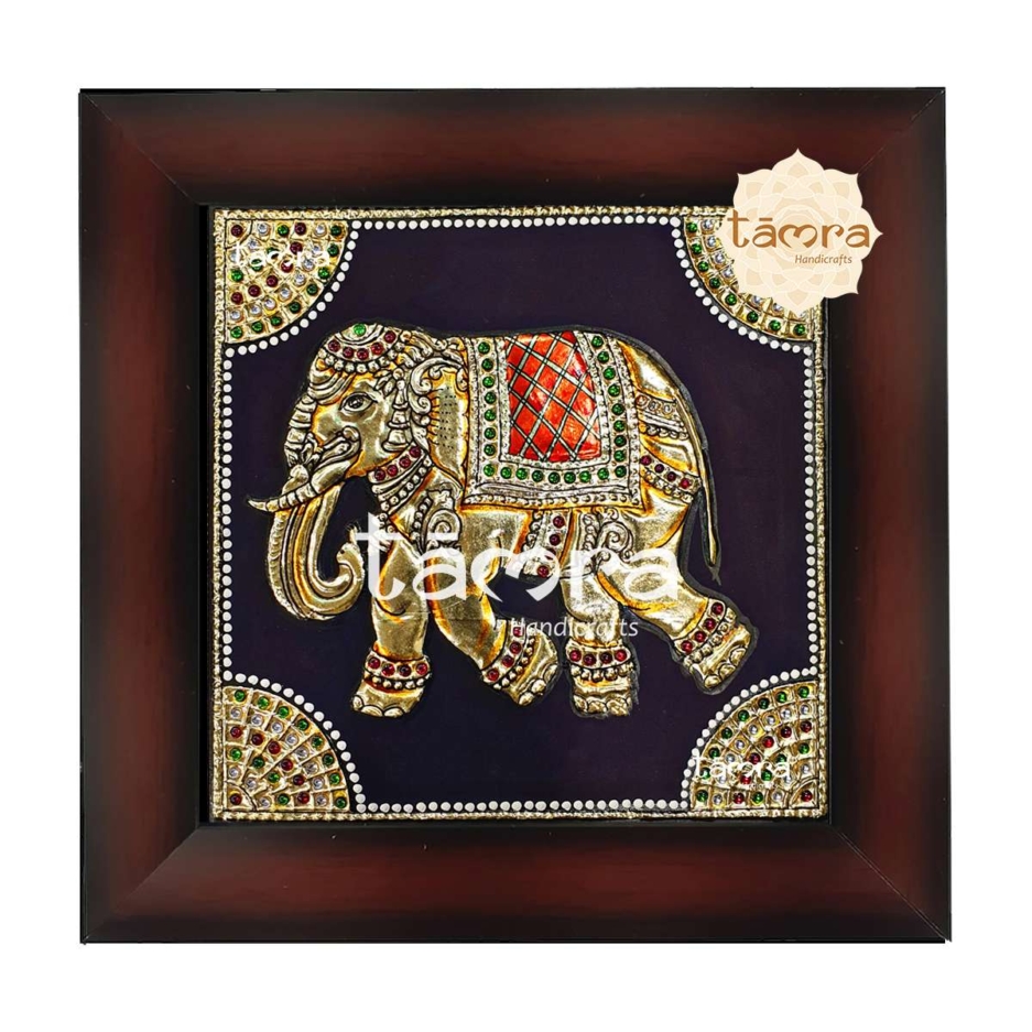 Tanjore Painting Elephant 9 2