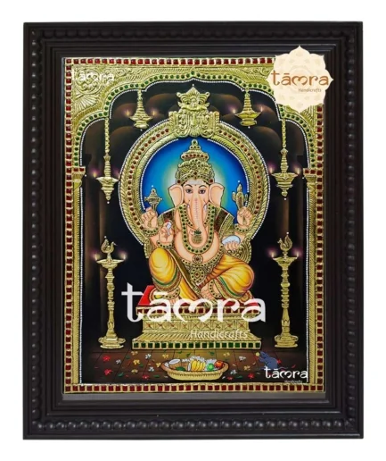 Ganesha Tanjore Painting