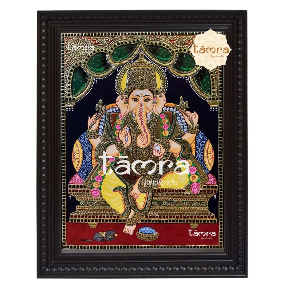 Ganapathi Tanjore Painting