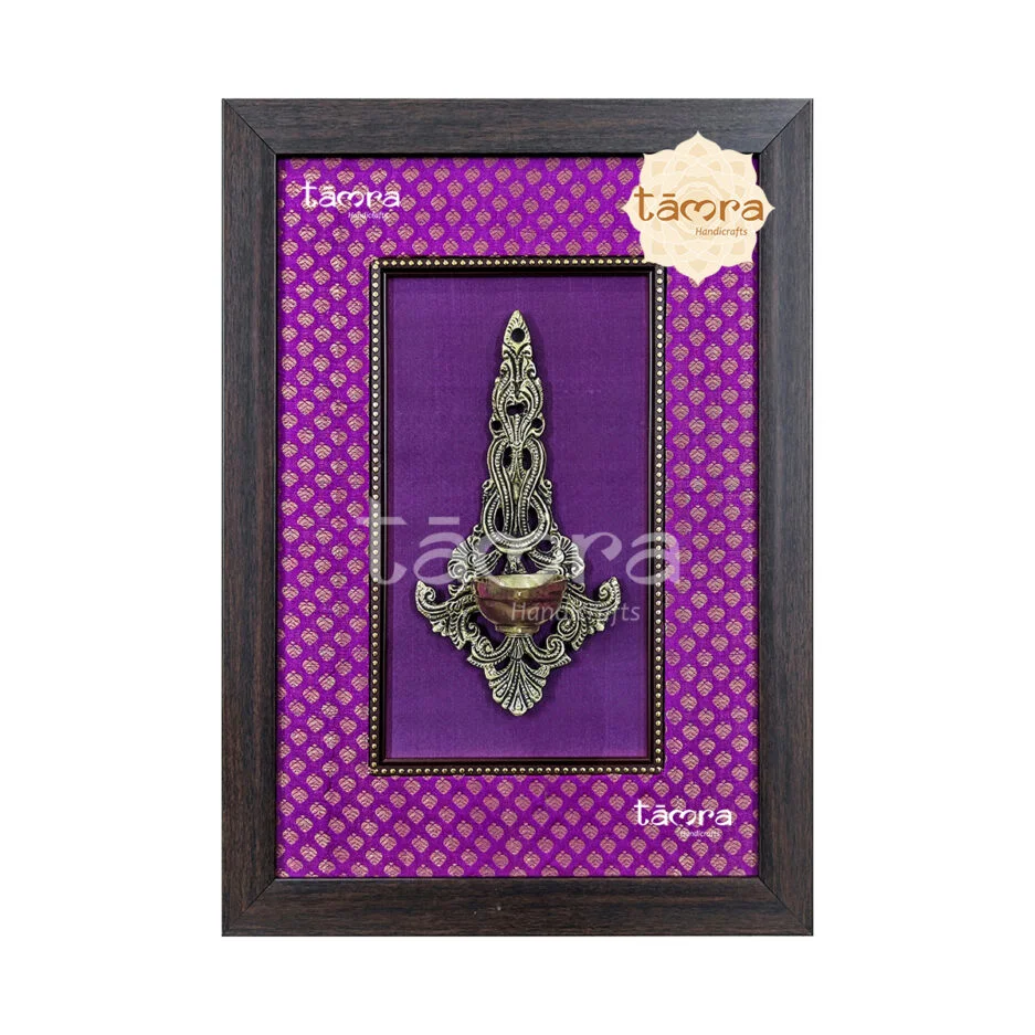 Brass Oil Lamp Frame