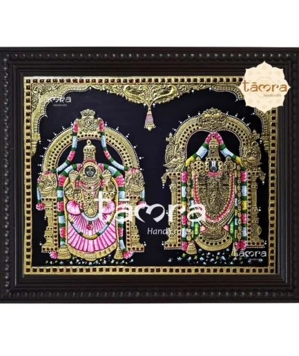 Balaji Padmavathi Tanjore Painting