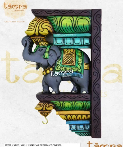 Wooden Bracket Elephant