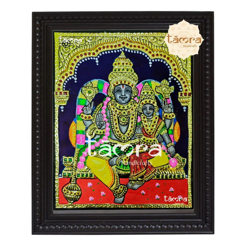 Varagur Perumal Tanjore Painting