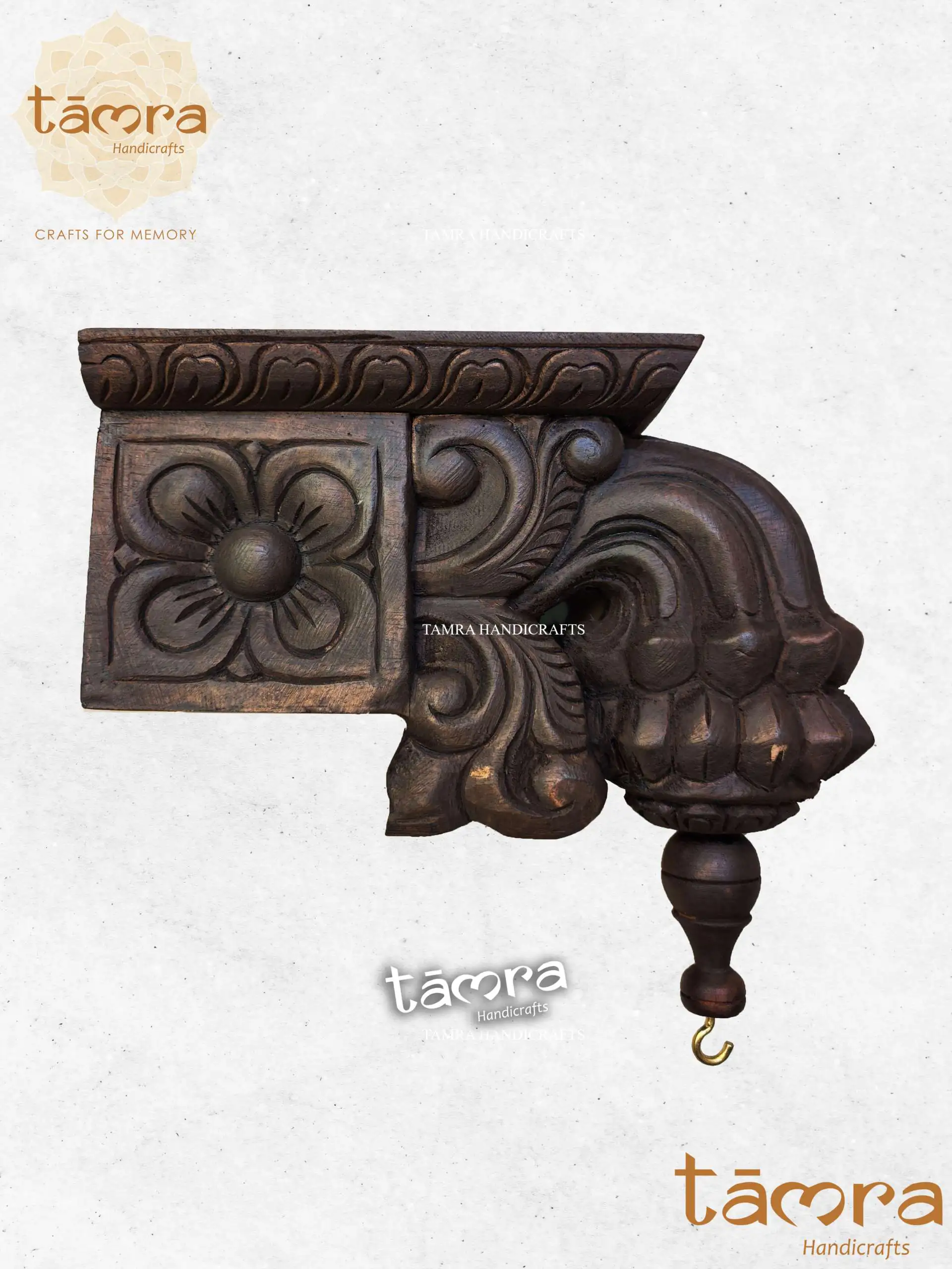Wooden Bracket - Pair of 2Pcs