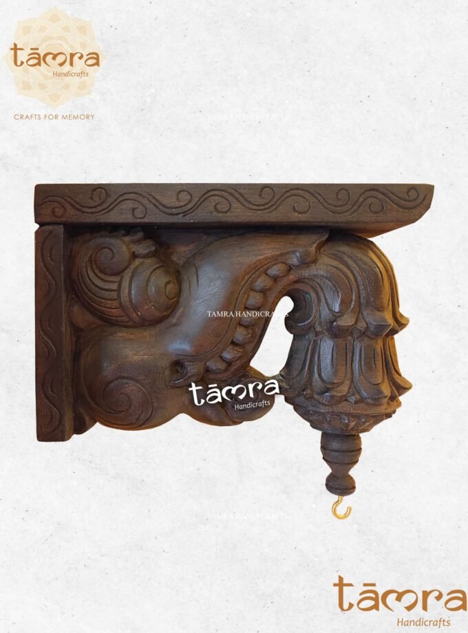 Wooden Bracket Yali - Pair of 2Pcs