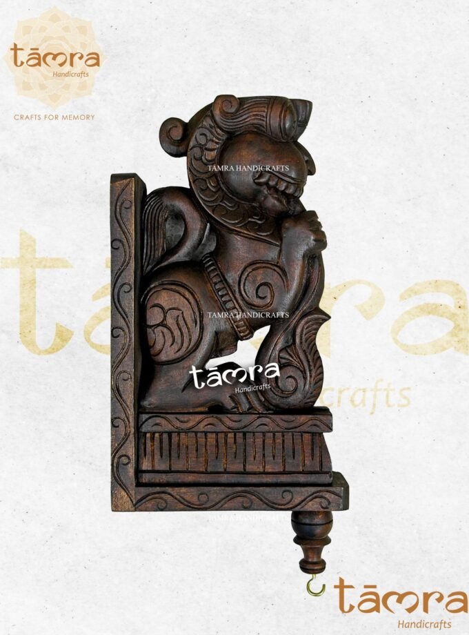 Wooden Bracket Yali - Pair of 2Pcs