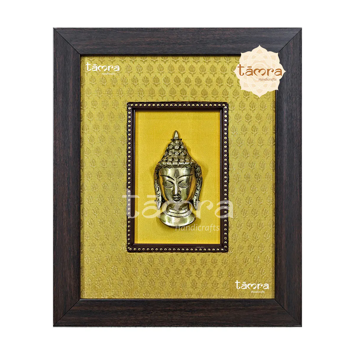 Brass Buddha Mask