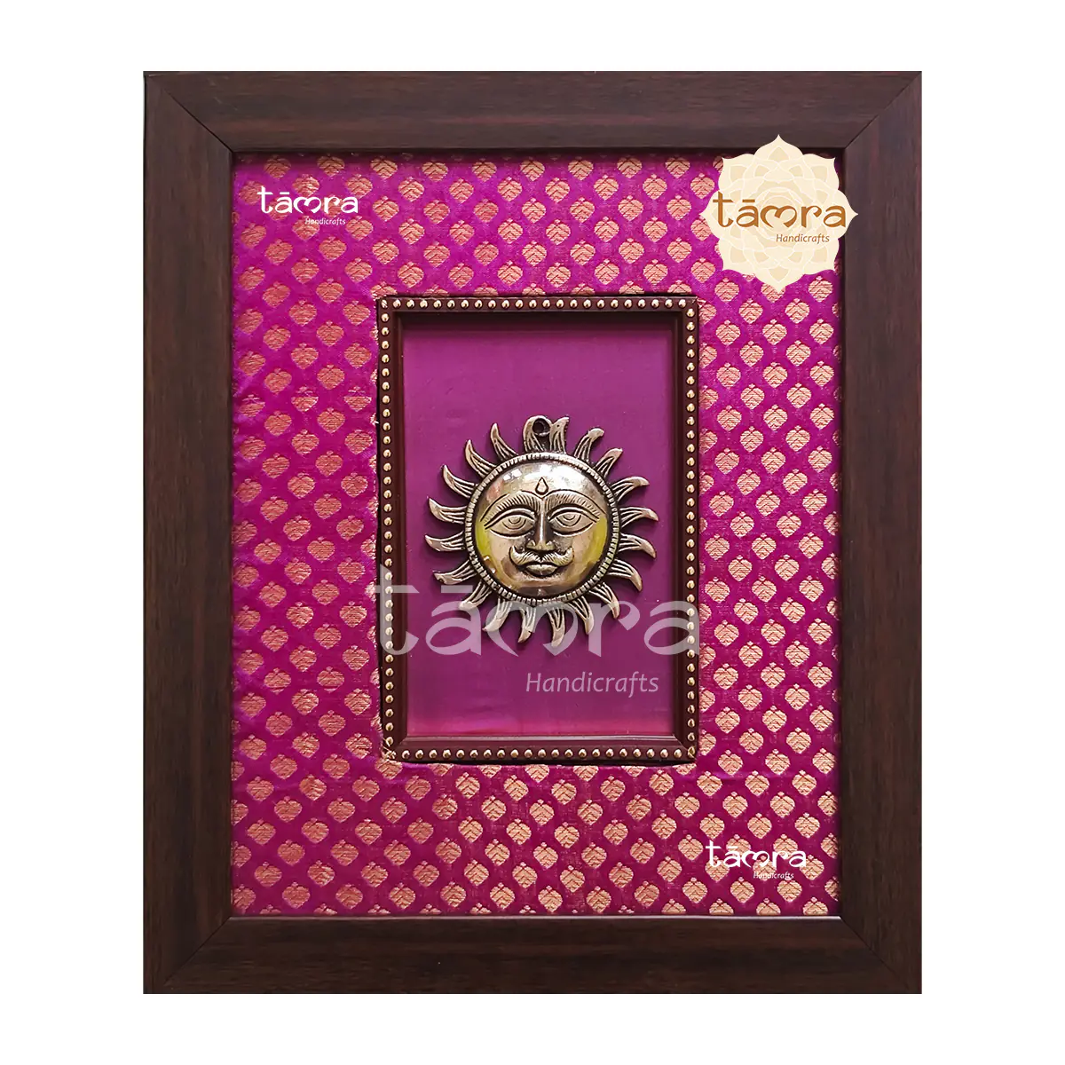 Brass Sun Face Mask