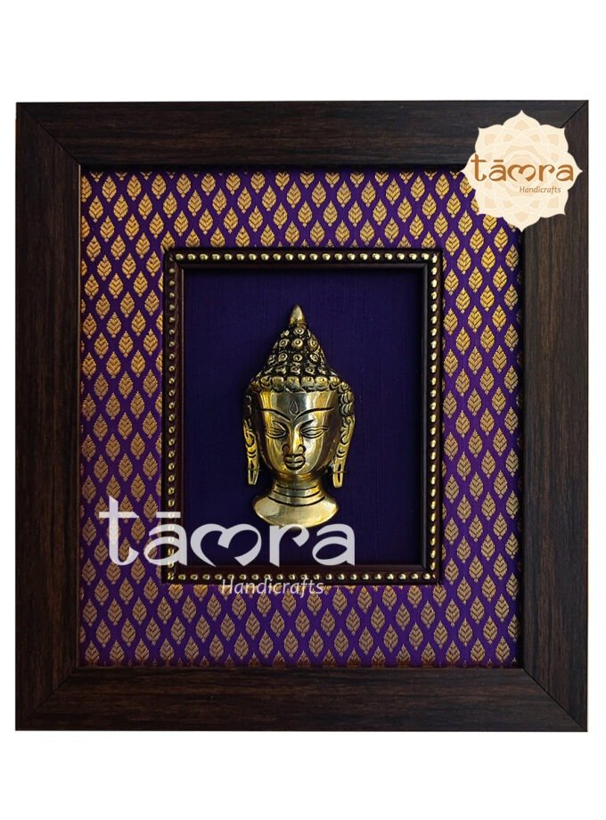 Brass Buddha Mask