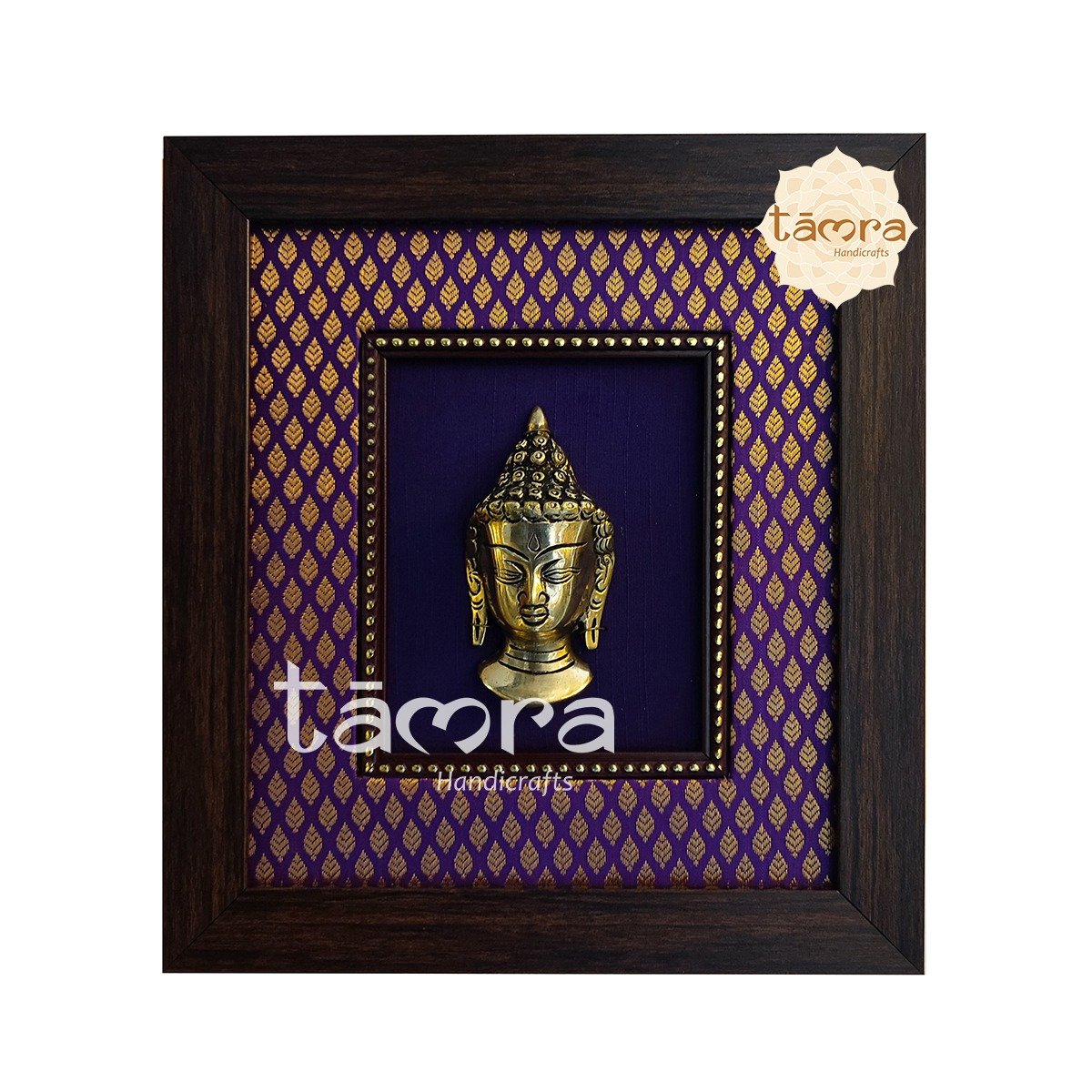 Brass Buddha Mask