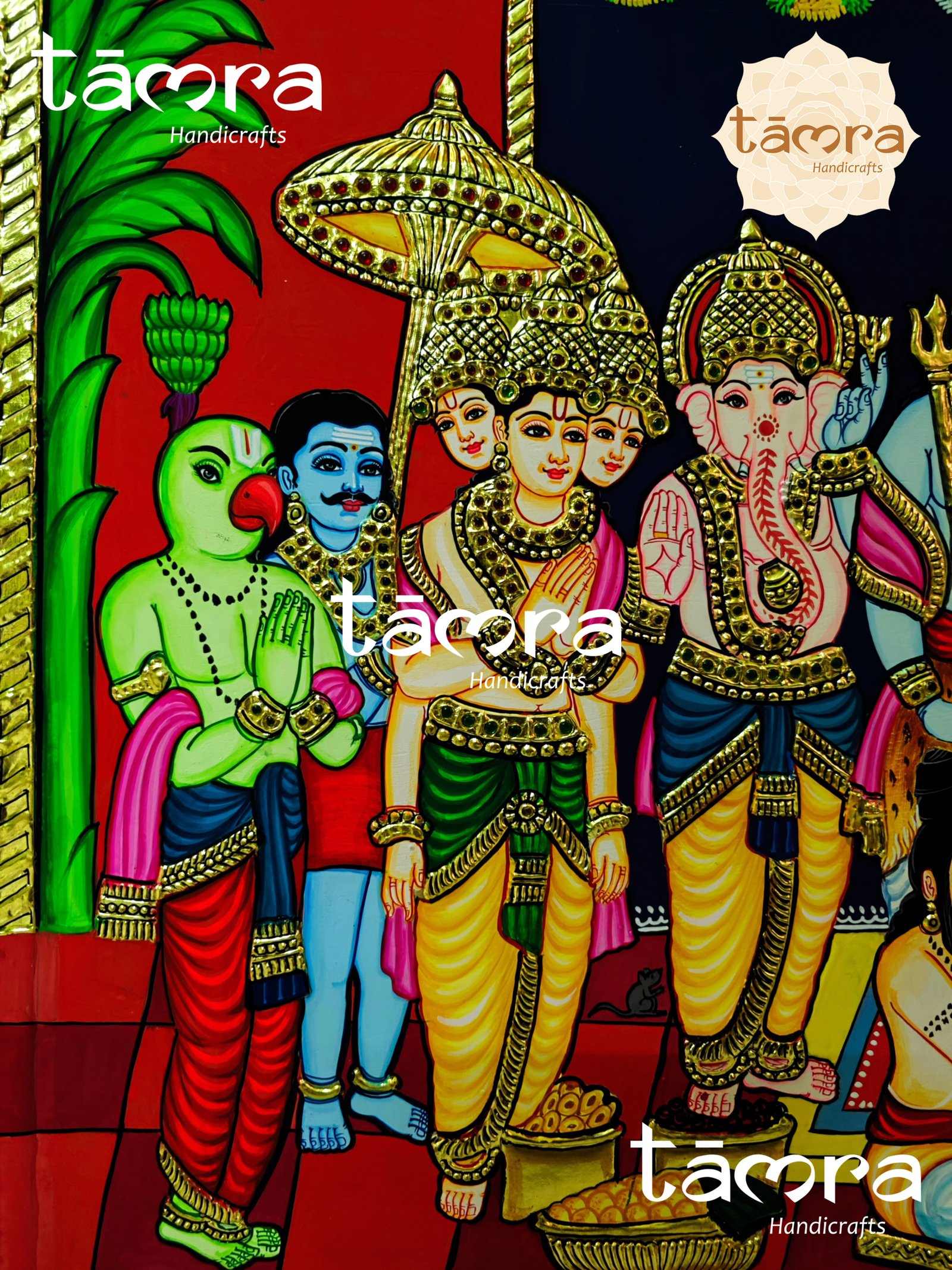 Tanjore Painting - Srinivasa Thirukalyanam - Image 2
