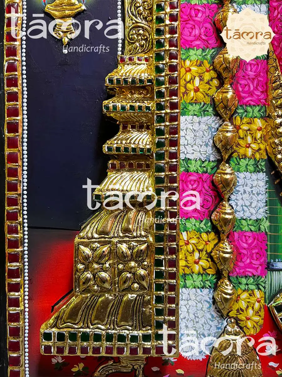 Tanjore Painting - 3D Balaji Tanjore Painting - Image 10