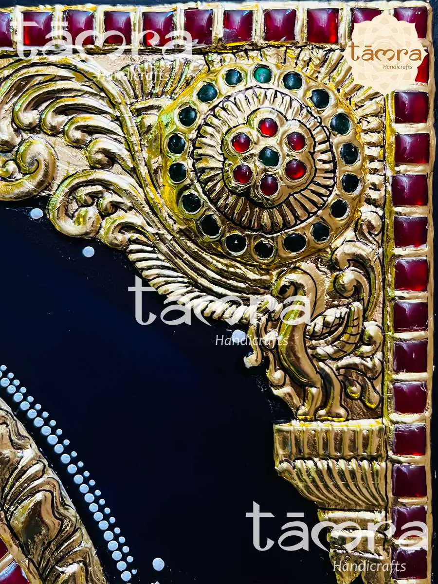 Tanjore Painting - 3D Balaji Tanjore Painting - Image 9