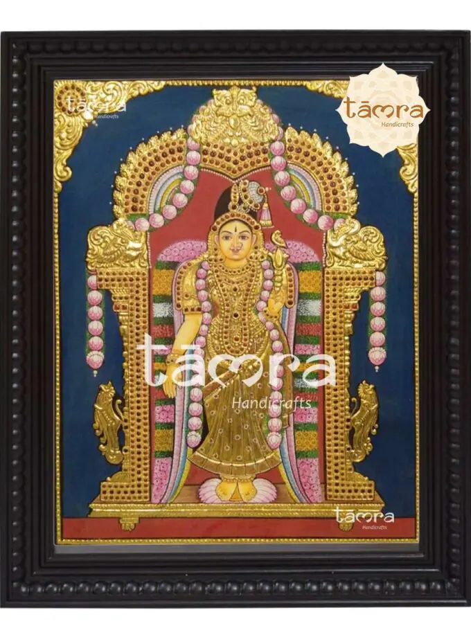 Tanjore Painting - Andal Devi