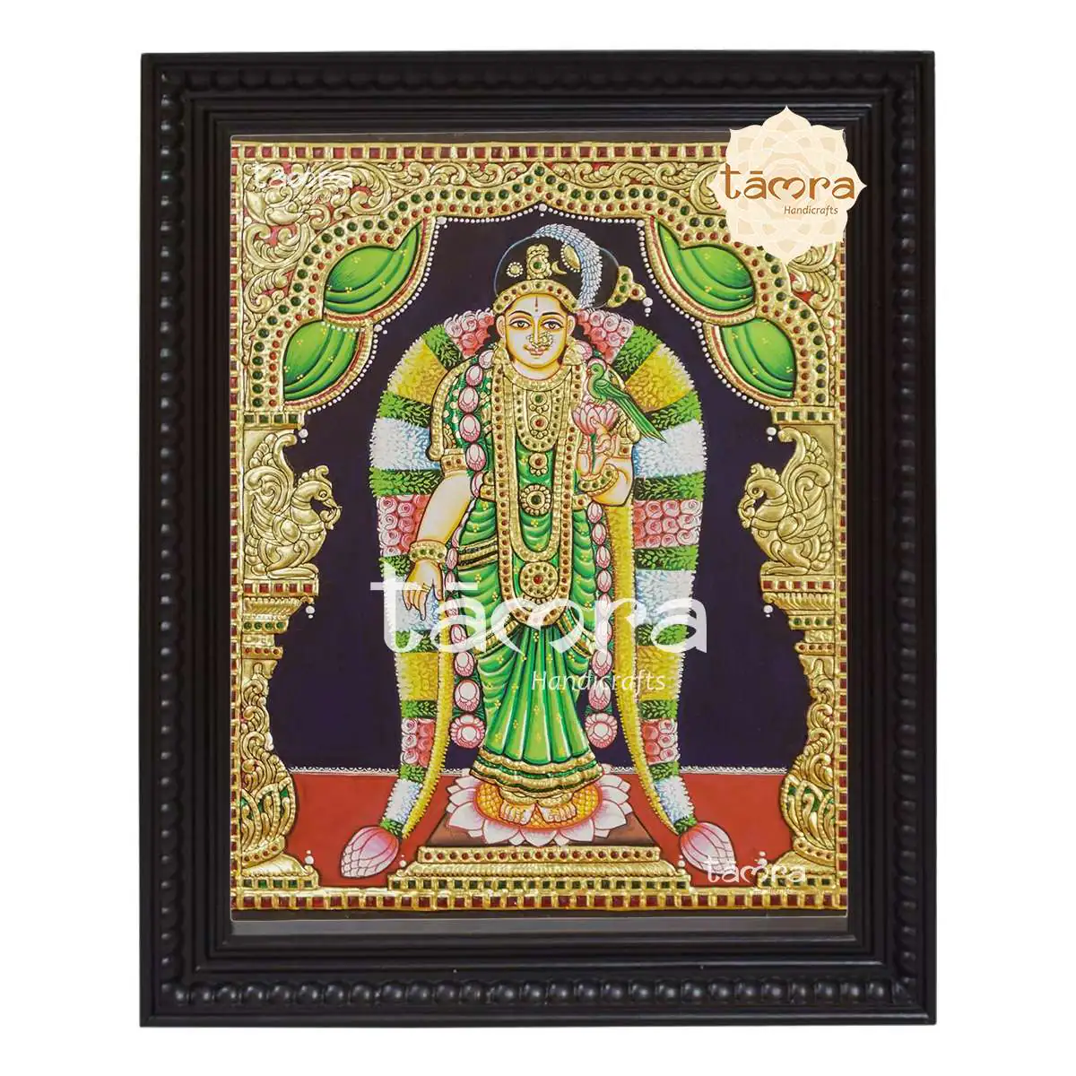 Tanjore Painting - Andal Devi