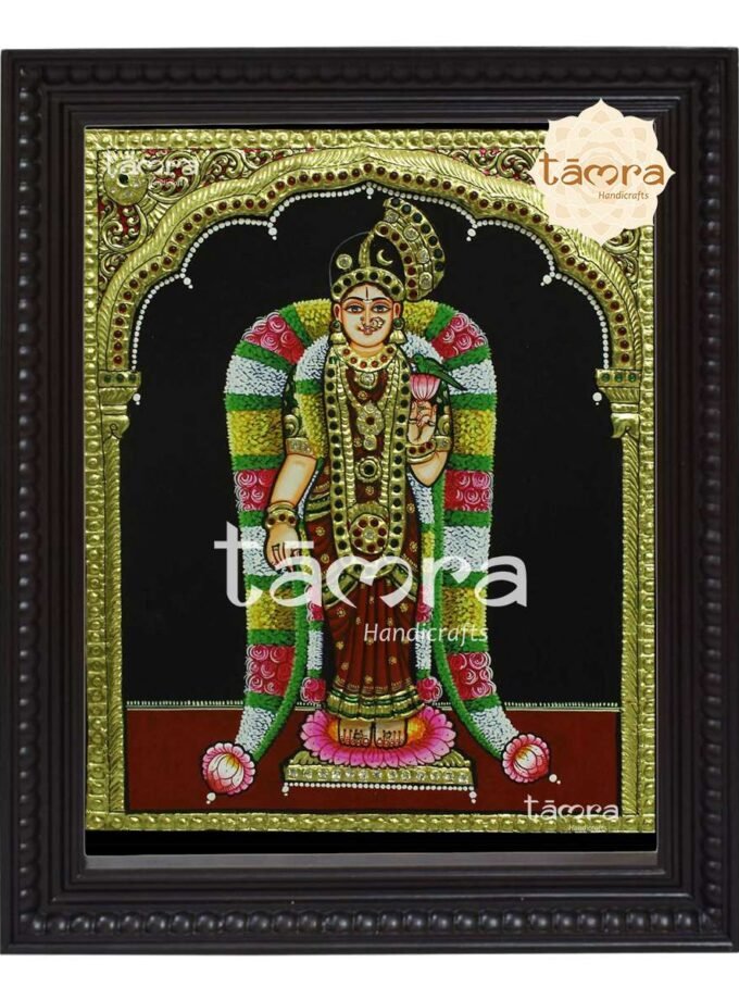 Tanjore Painting - Andal Devi