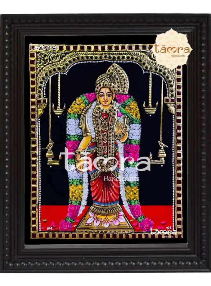 Tanjore Painting - Andal Devi