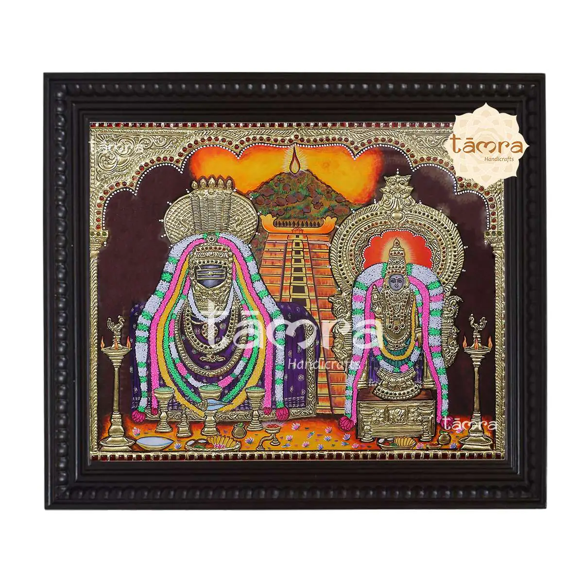 Tanjore Painting - Annamalaiyar Unnamalai