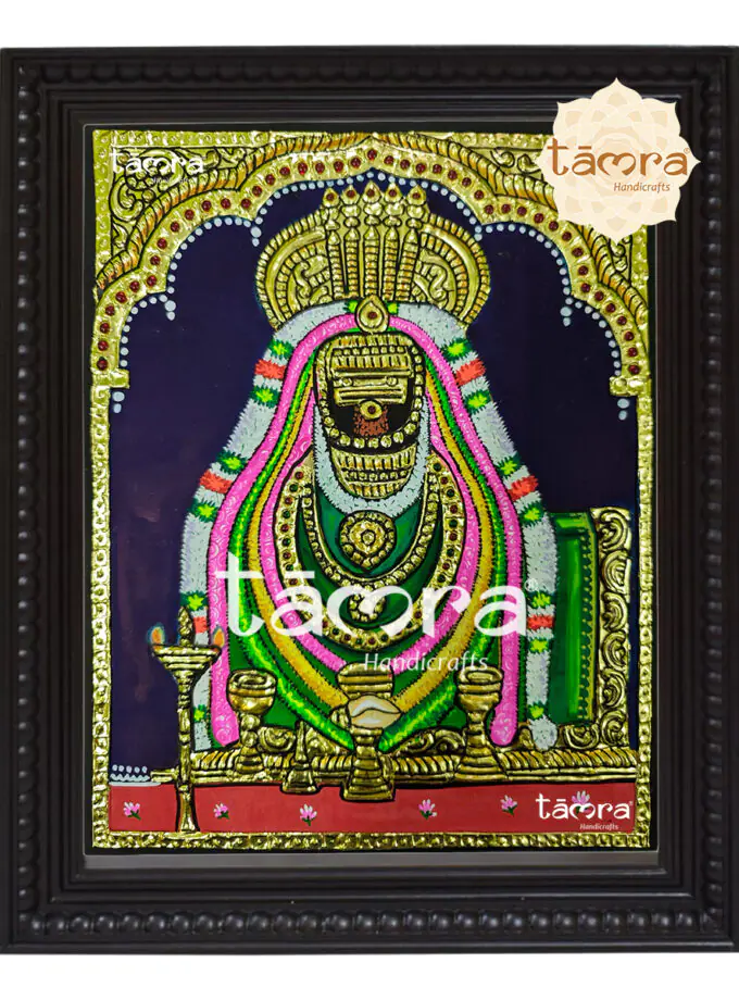 Tanjore Painting - Annamalaiyar Unnamalai