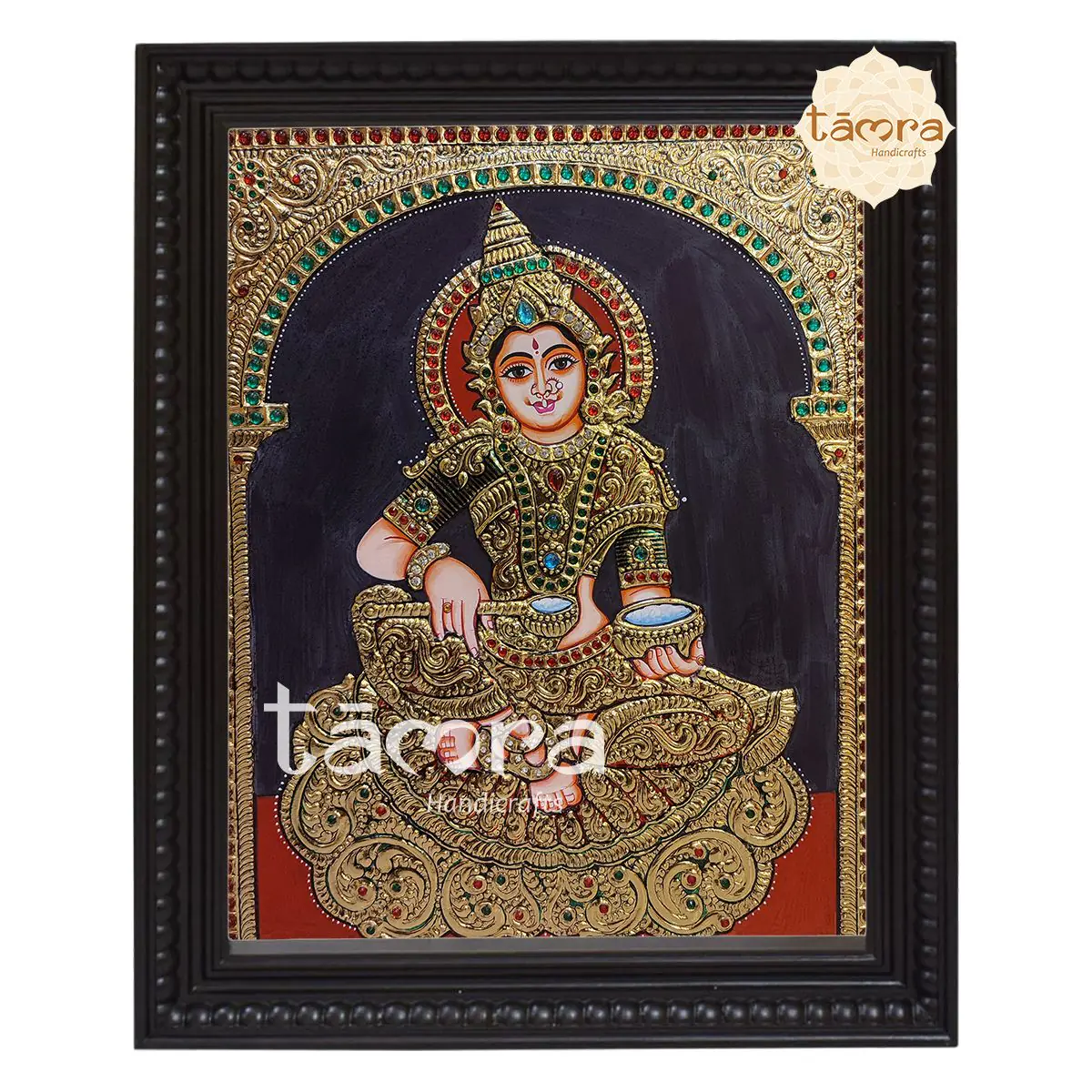 Tanjore Painting - Annapurneshwari Devi