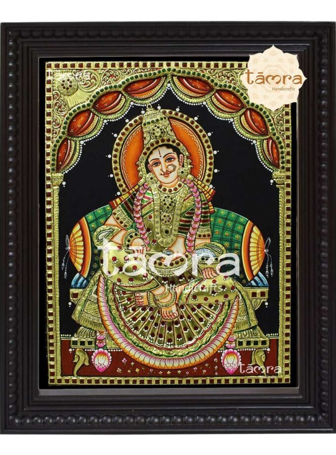 Tanjore Painting - Annapoorani Devi