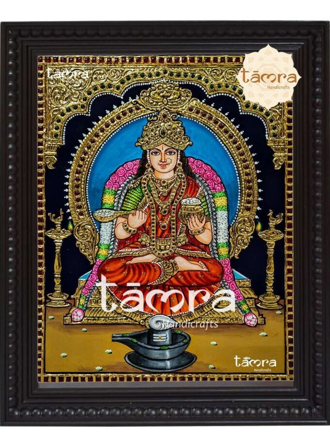 Tanjore Painting - Annapoorani Devi