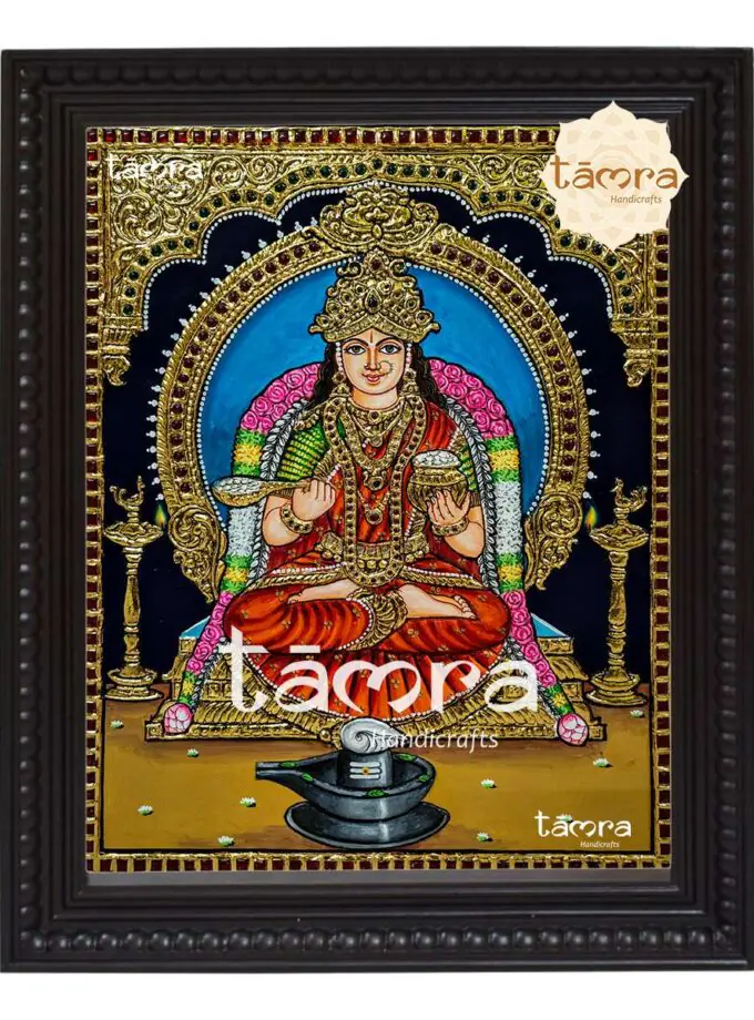 Tanjore Painting - Annapoorani Devi