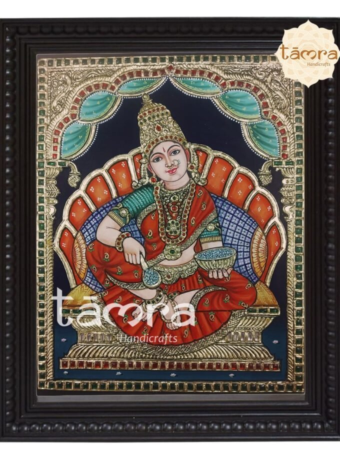 Tanjore Painting - Annapoorani Devi